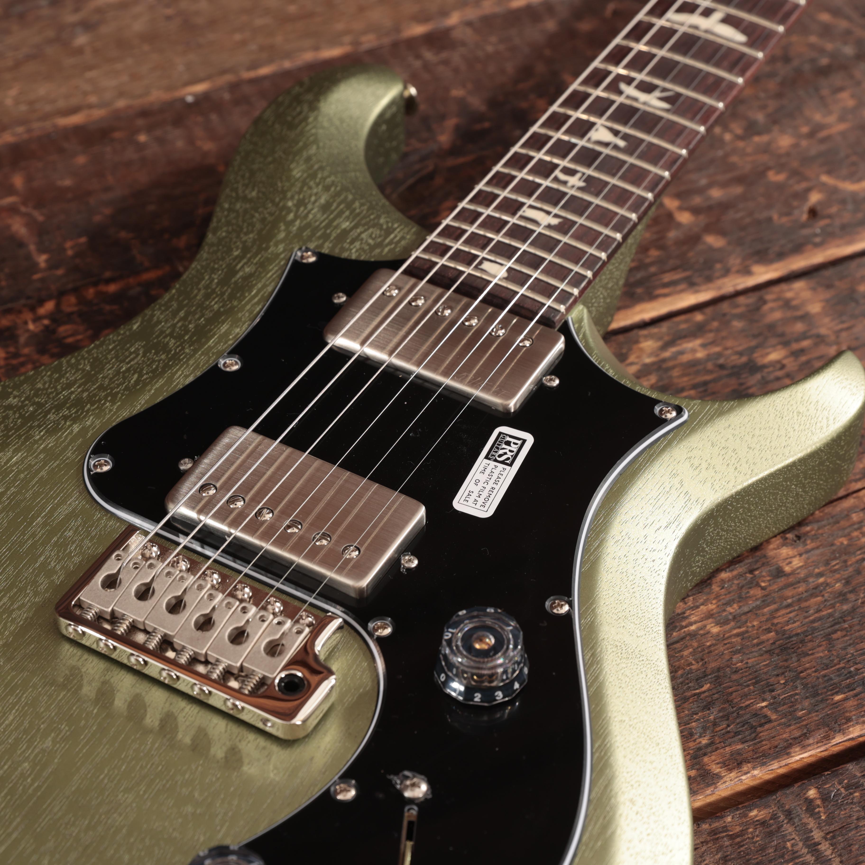 PRS S2 Standard 24 Satin Electric Guitar in Mavis Mint Metallic